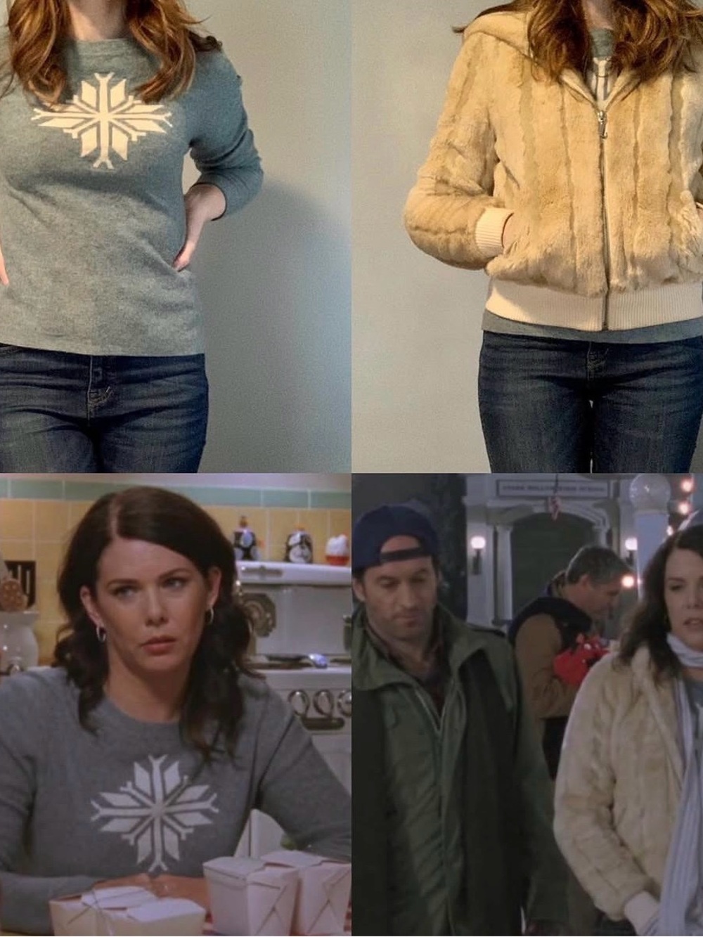 Sundance Snowflake Sweater ASO Gilmore Girls